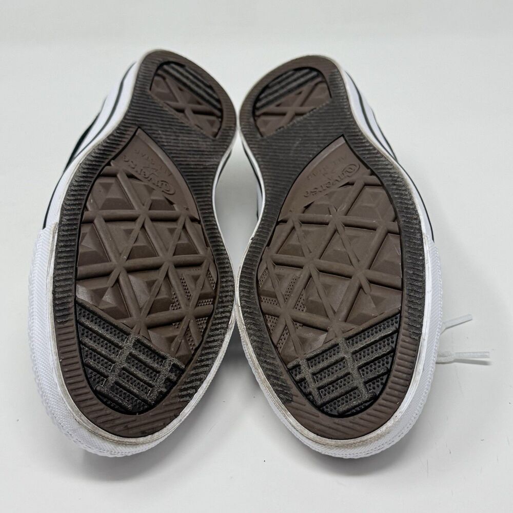 Converse All Star Sneakers Womens 7 Black Canvas Low Top Preppy Grunge Shoes - Picture 15 of 16